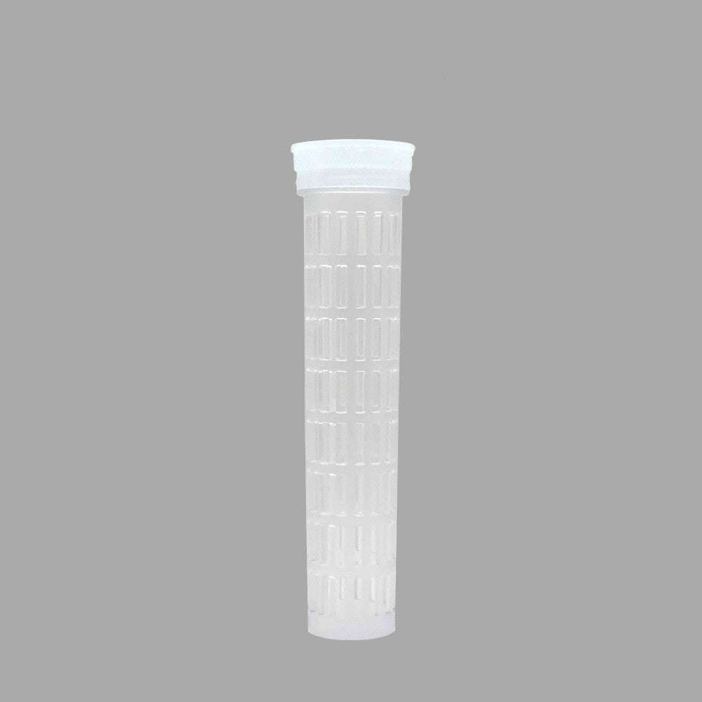 White 1L replacement bottle insert with raised measurement marks and cap rim