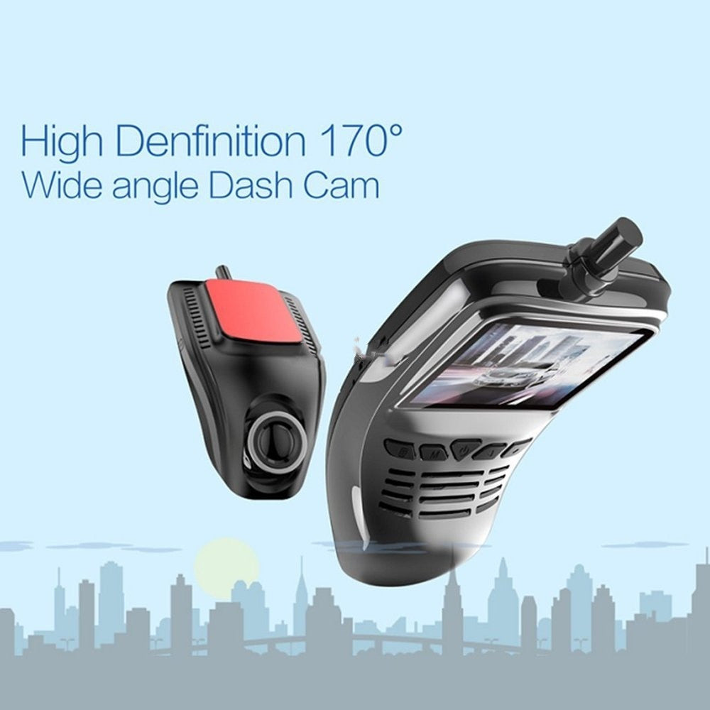 Compact 1080P car dashboard camerab