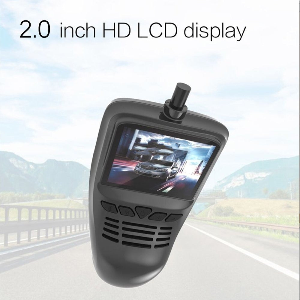 Dash cam with loop recording and G-Sensor